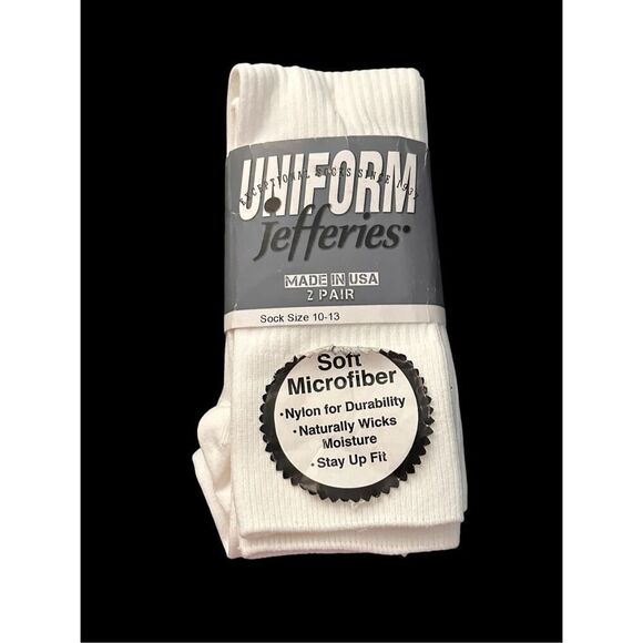 NEW WITH TAGS VINTAGE Jefferies Micronylon Moisture Wicking Dress Socks, 2-pack - Picture 1 of 4